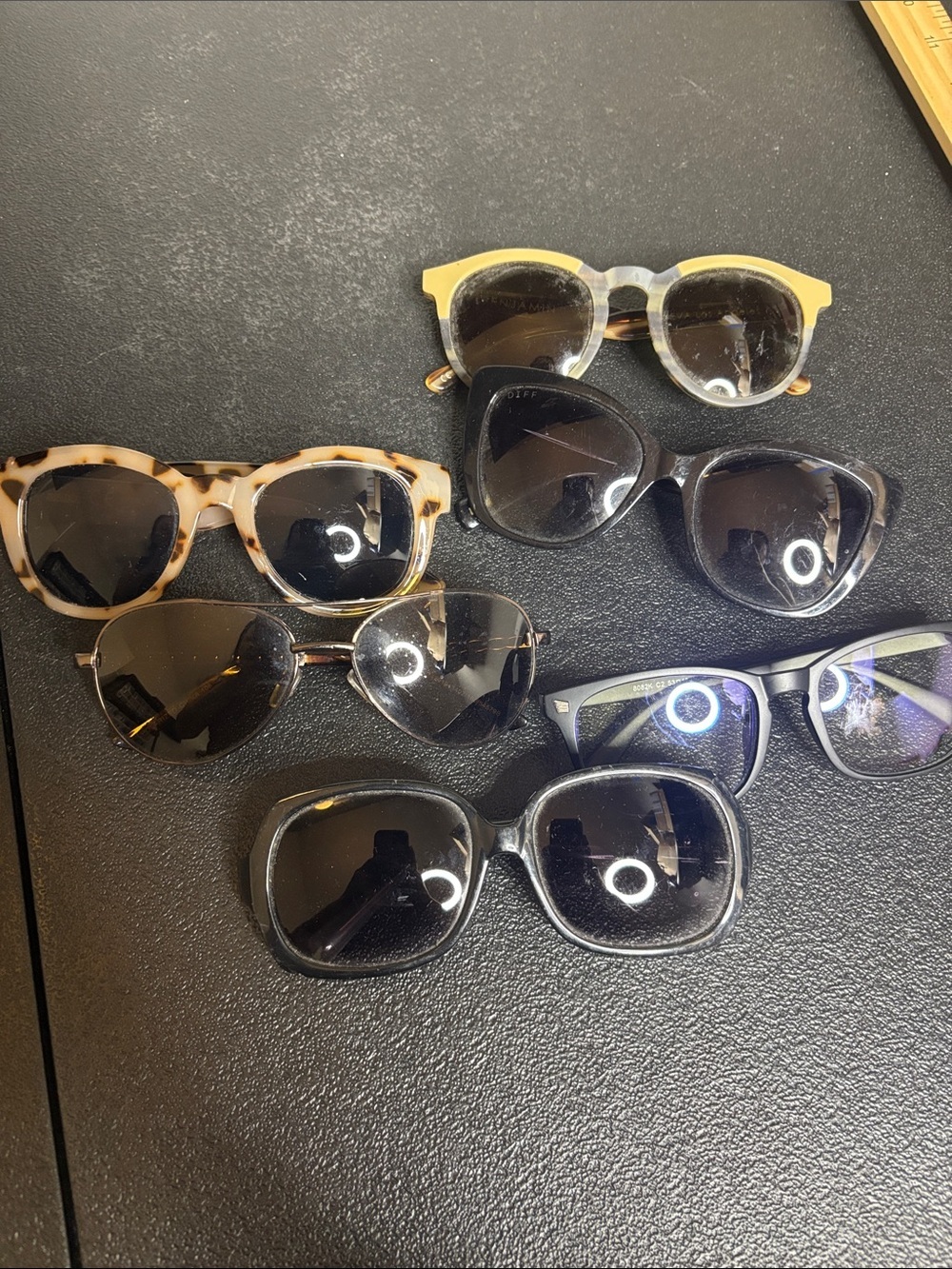 Sunglasses Glasses Bundle Lot of 6 Stylish